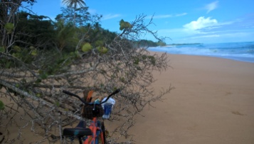 Bikes don't move on beaches